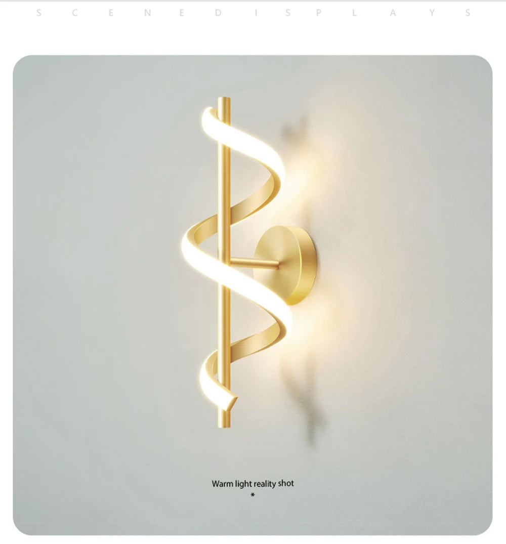 Minimalist LED Wall Lamp - Nordic