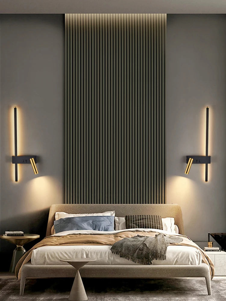 Minimalist LED Wall Lamp - Nordic Design