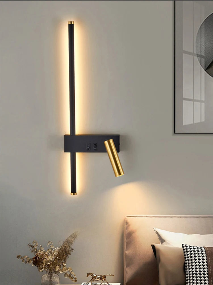 Minimalist LED Wall Lamp - Nordic Design