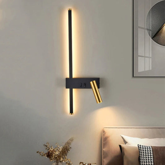 Minimalist LED Wall Lamp - Nordic Design