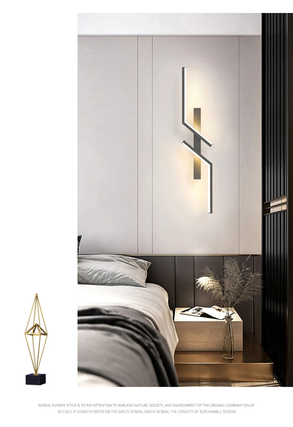 Minimalist LED Wall Lamp Sconce