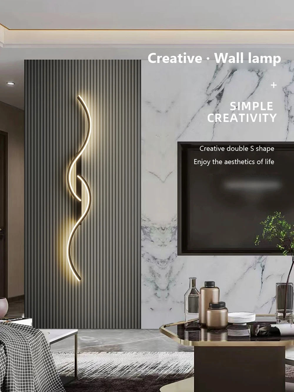 Minimalist LED Wall Lamp Sconce