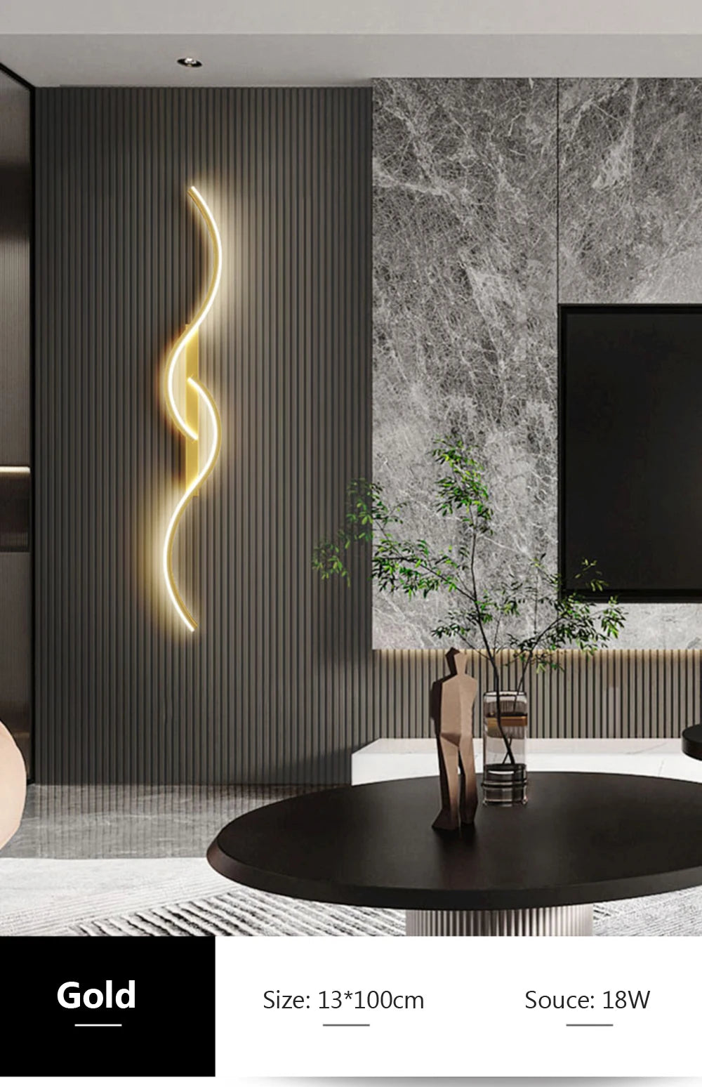 Minimalist LED Wall Lamp Sconce