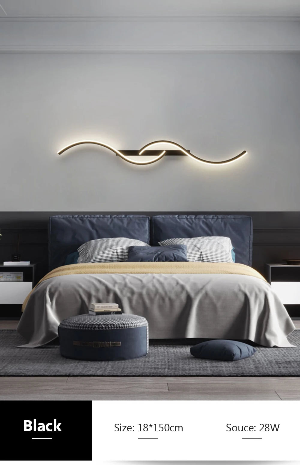 Minimalist LED Wall Lamp Sconce