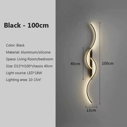 Minimalist LED Wall Lamp Sconce