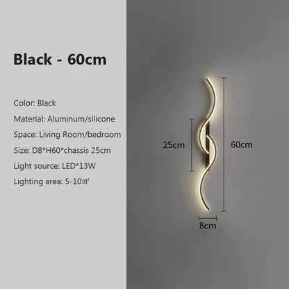 Minimalist LED Wall Lamp Sconce