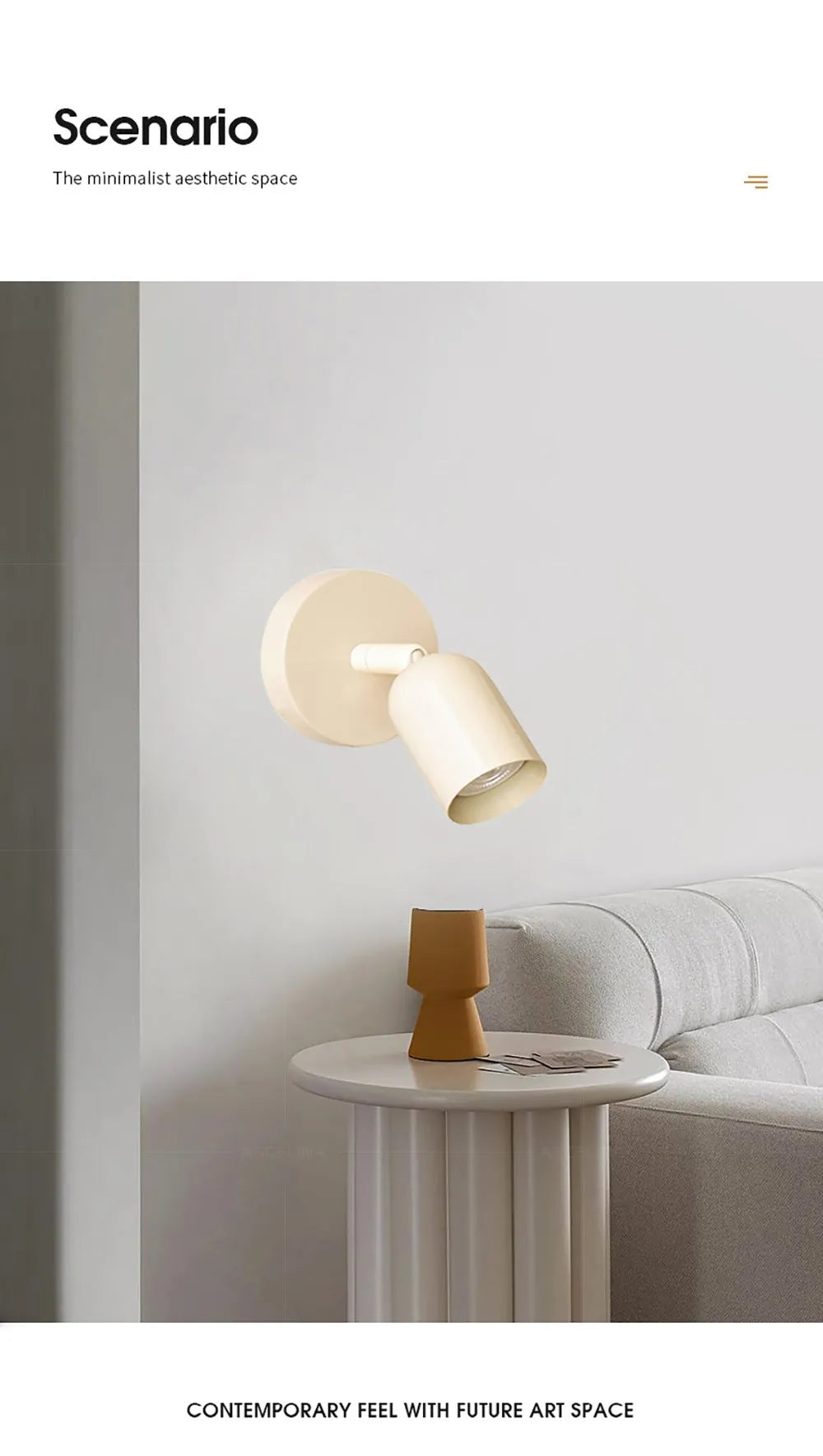 Minimalist Nordic Wall Lamp Sconce