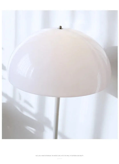 Minimalist White Mushroom Floor Lamp