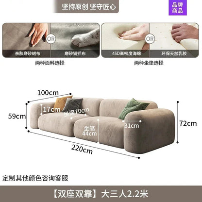 Modern 3-Seater Sofa Bed XXL