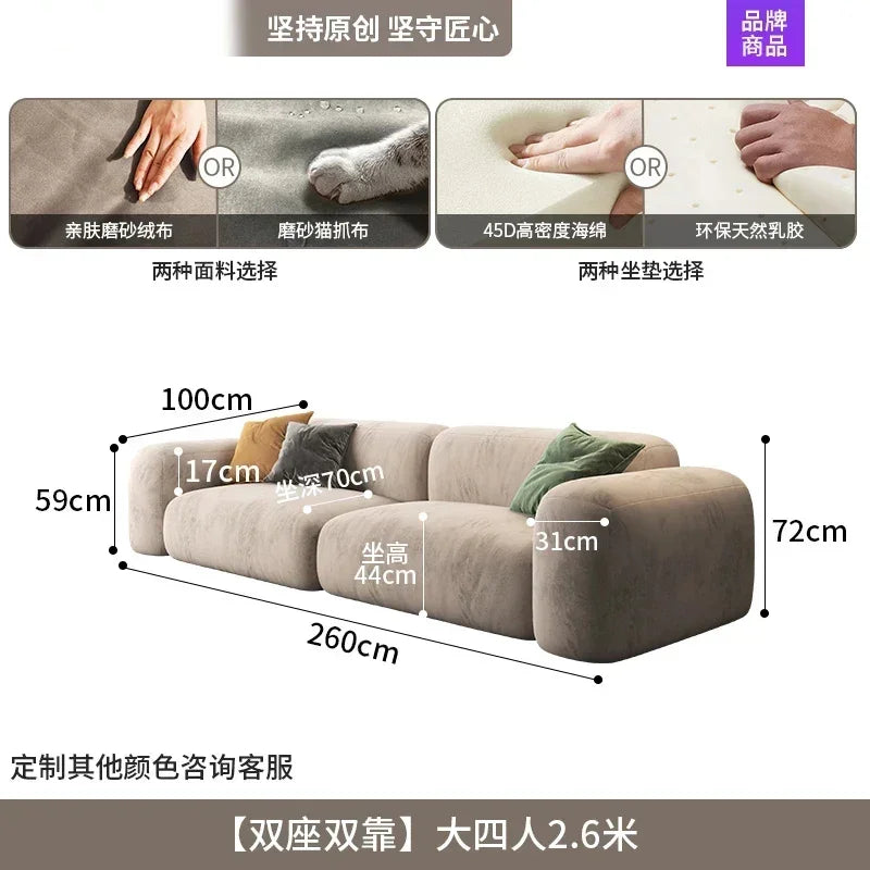 Modern 3-Seater Sofa Bed XXL