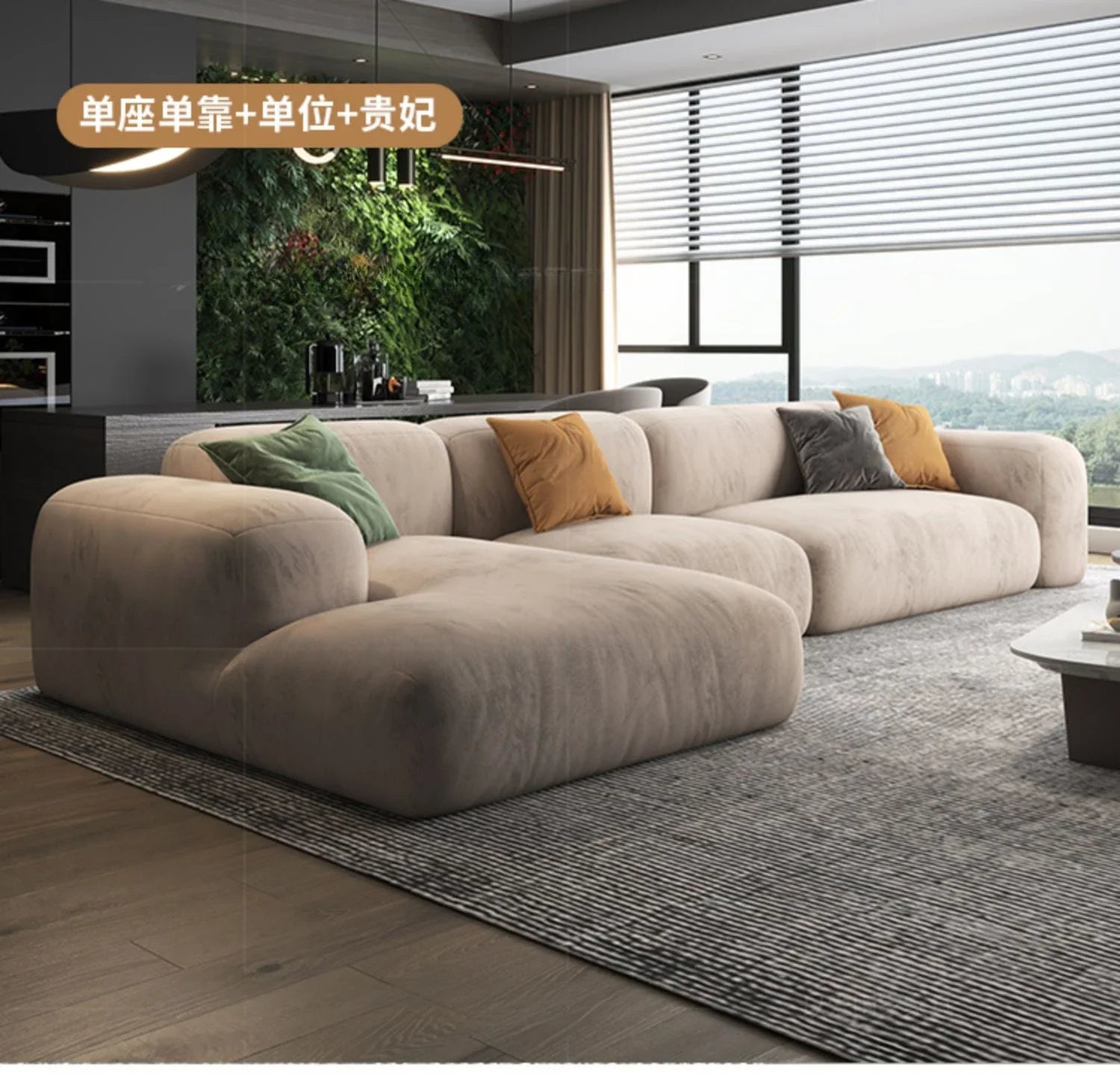 Modern 3-Seater Sofa Bed XXL