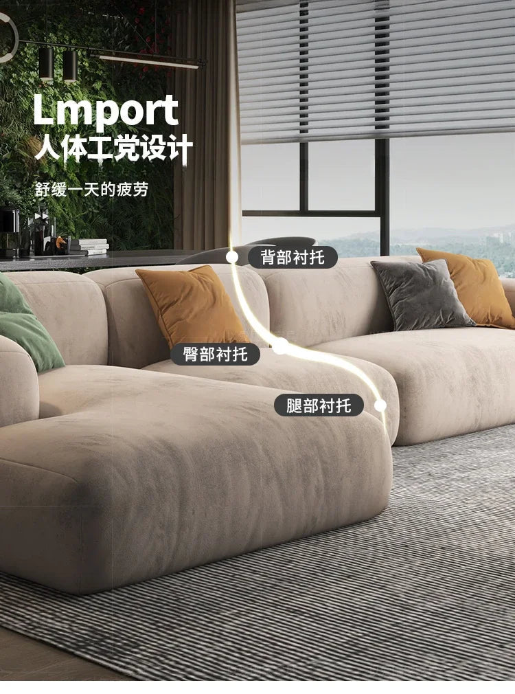 Modern 3-Seater Sofa Bed XXL