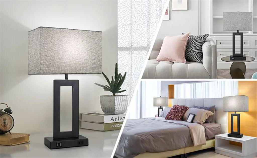 Modern 3-Way Dimmable Bedside Lamp