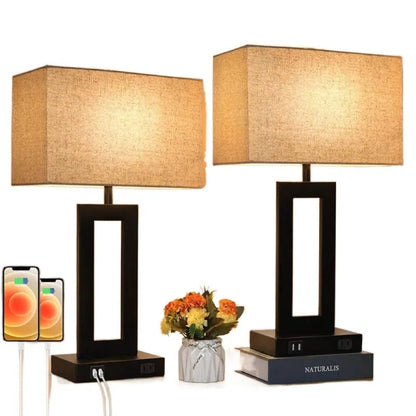 Modern 3-Way Dimmable Bedside Lamp