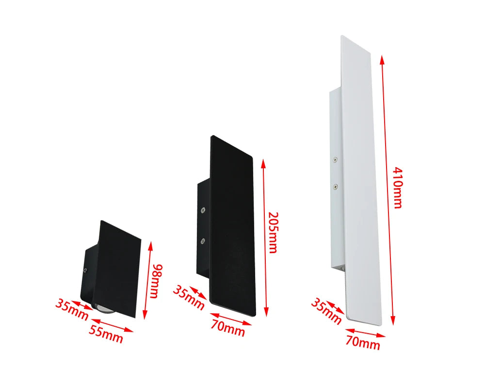 Modern 6W LED Wall Lamp - Aluminium