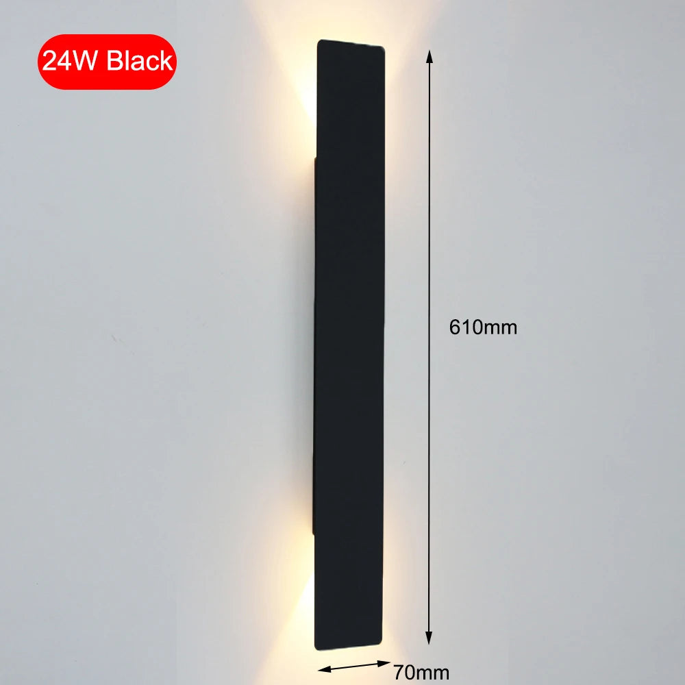 Modern 6W LED Wall Lamp - Aluminium