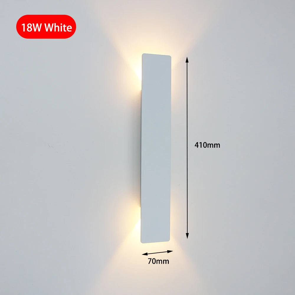 Modern 6W LED Wall Lamp - Aluminium