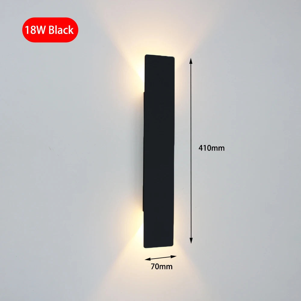 Modern 6W LED Wall Lamp - Aluminium