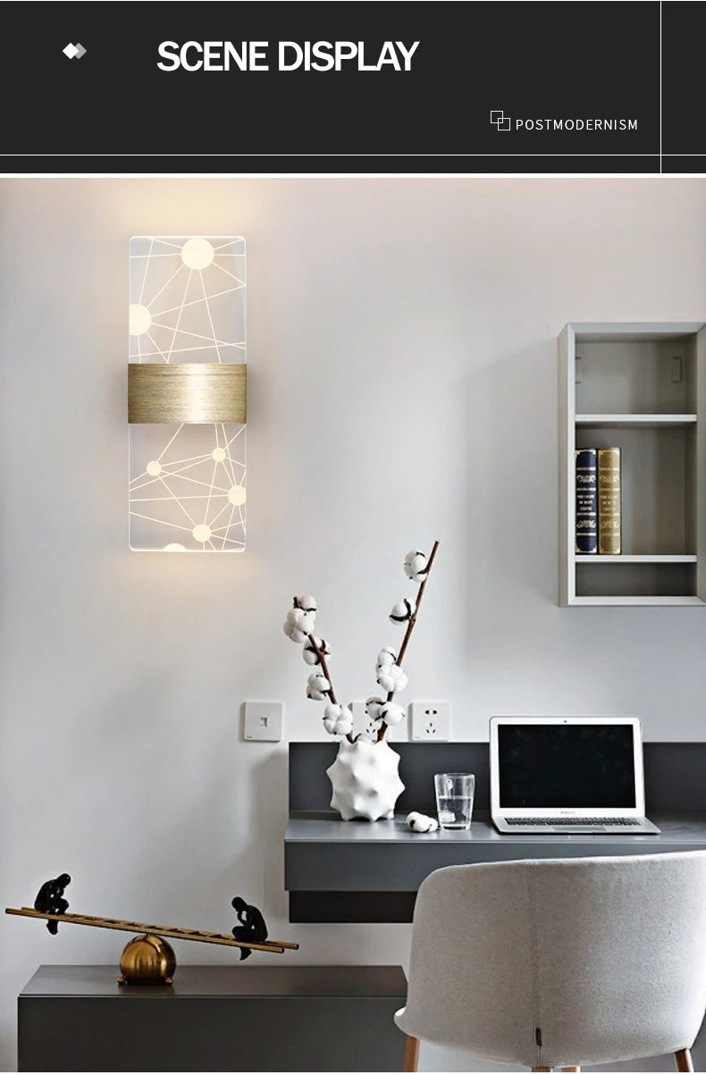 Modern Acrylic LED Wall Lamp