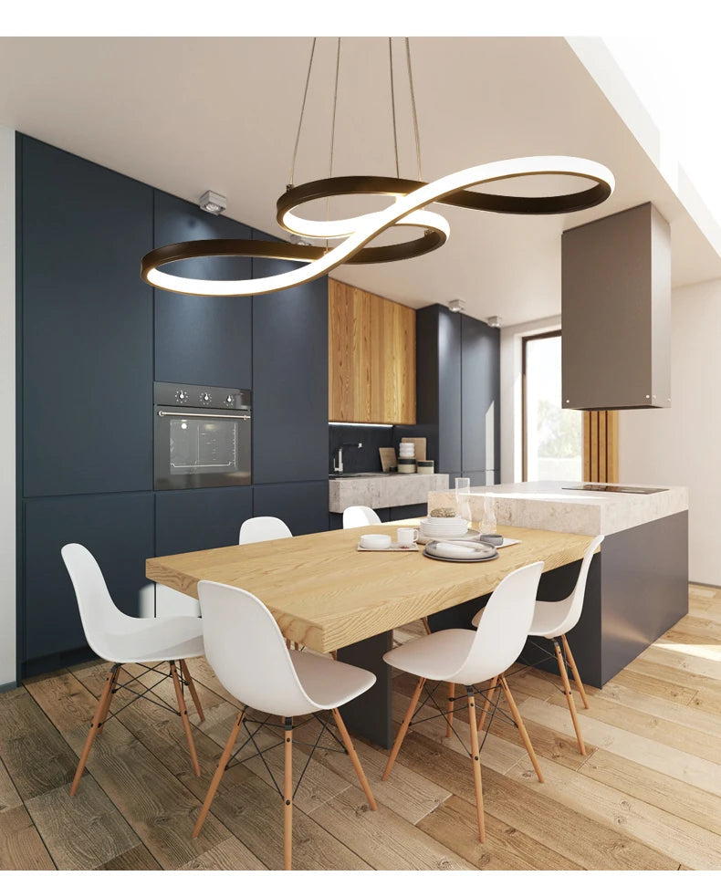 Modern Adjustable Pendant Lights for Kitchen