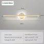 Modern Black Gold LED Wall Lamp