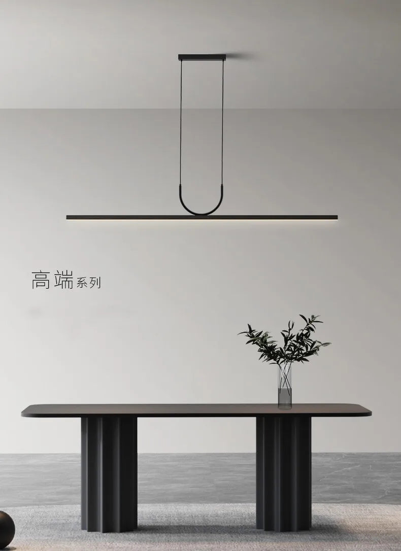 Modern Black LED Chandelier Light