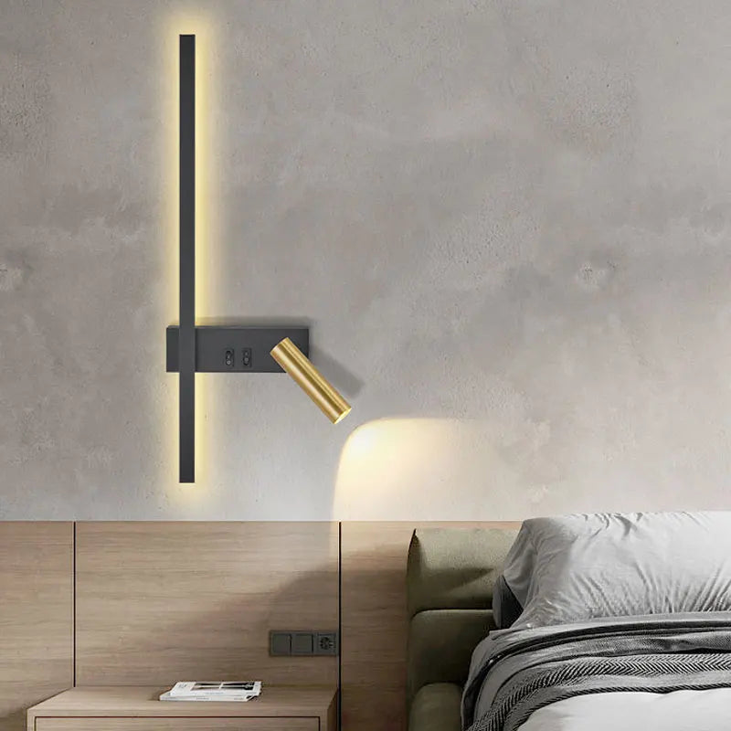 Modern Black and White Wall Lamp