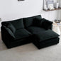 Modern Chenille L-Shaped Sectional Sofa