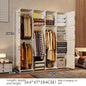 Modern Collapsible Storage Wardrobe Rack