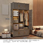 Modern Collapsible Storage Wardrobe Rack