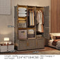 Modern Collapsible Storage Wardrobe Rack