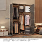 Modern Collapsible Storage Wardrobe Rack