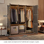 Modern Collapsible Storage Wardrobe Rack