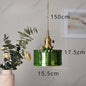 Modern Copper Glass LED Pendant Light