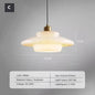 Modern Cream Glass Pendant Light