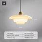 Modern Cream Glass Pendant Light