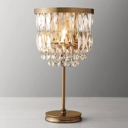 Modern Crystal Floor Lamp – Corner Lighting