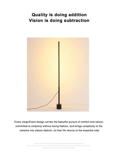 Modern Dimmable Acrylic Floor Lamp