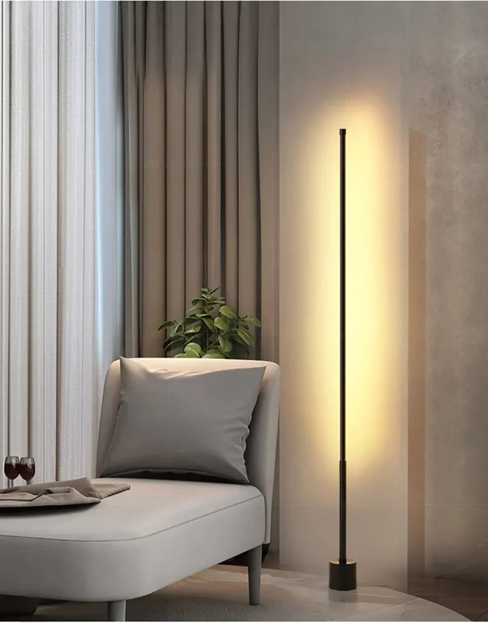 Modern Dimmable Acrylic Floor Lamp