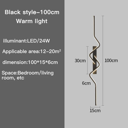 Modern Dimmable Aluminium Wall Light