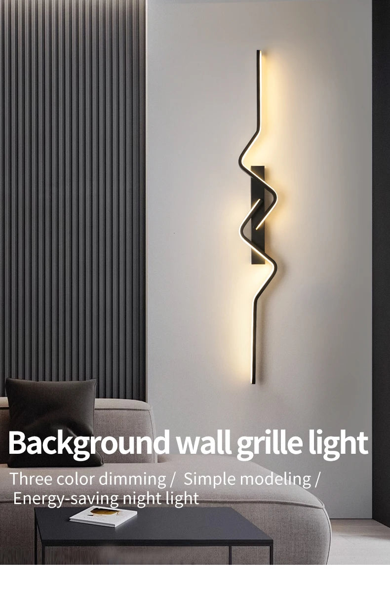 Modern Dimmable Aluminium Wall Light