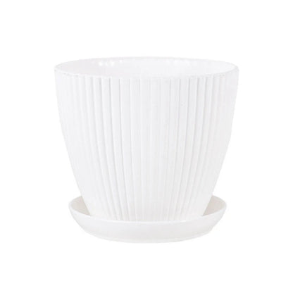 Modern Double Layer Plastic Flower Pot