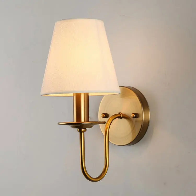 Modern Fabric E14 Wall Lamp