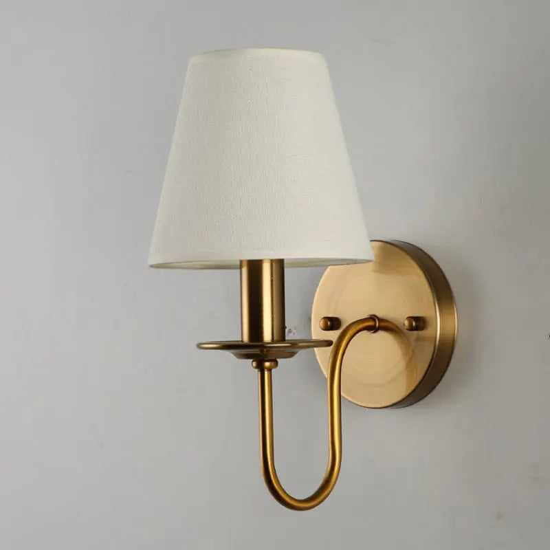 Modern Fabric E14 Wall Lamp