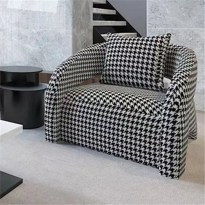 Modern Fabric Lounge Chair - 80cm