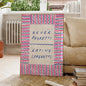 Modern French Love Quote Canvas