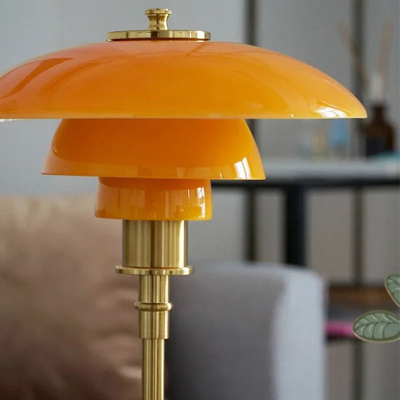 Modern Glass LED Table Lamp