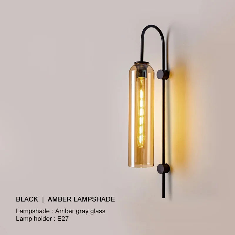 Modern Glass LED Wall Sconce