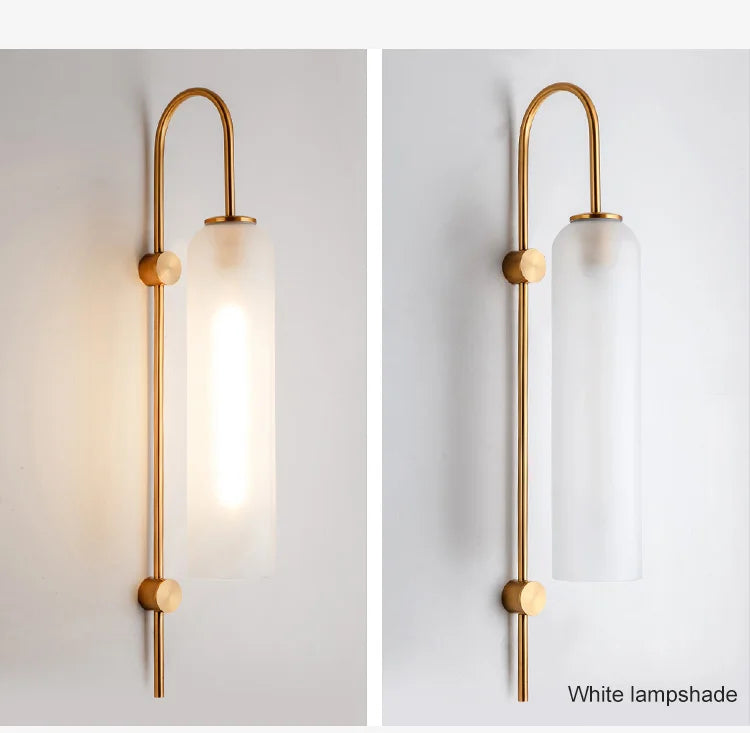 Modern Glass LED Wall Sconce