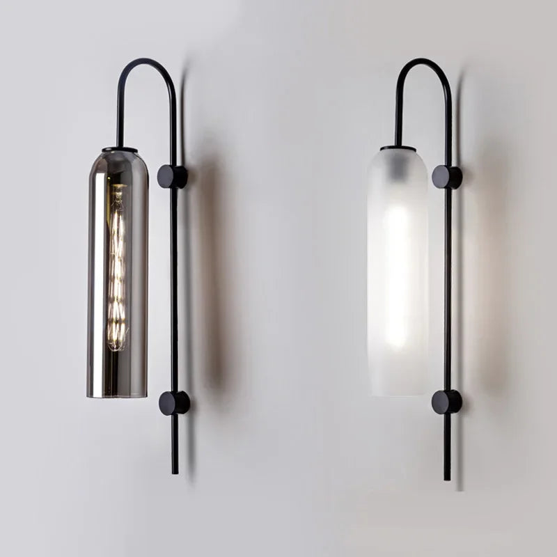 Modern Glass LED Wall Sconce